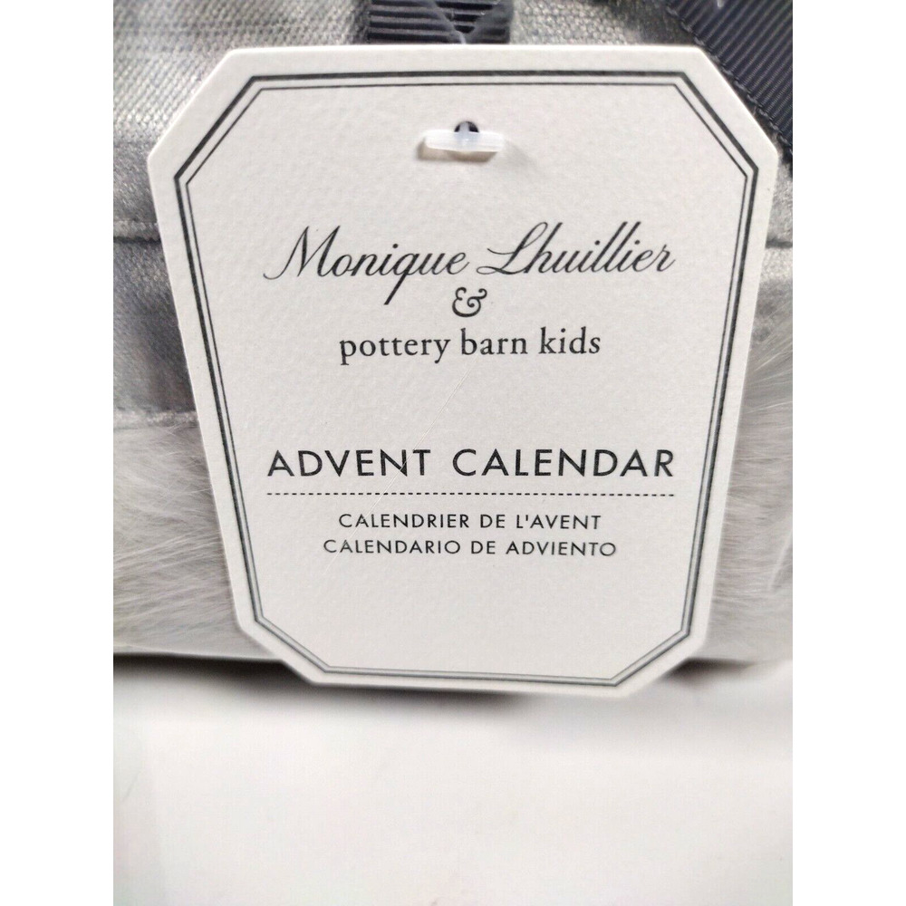 Monique Lhuillier & Pottery Barn Holiday Christmas Advent Calendar Faux …